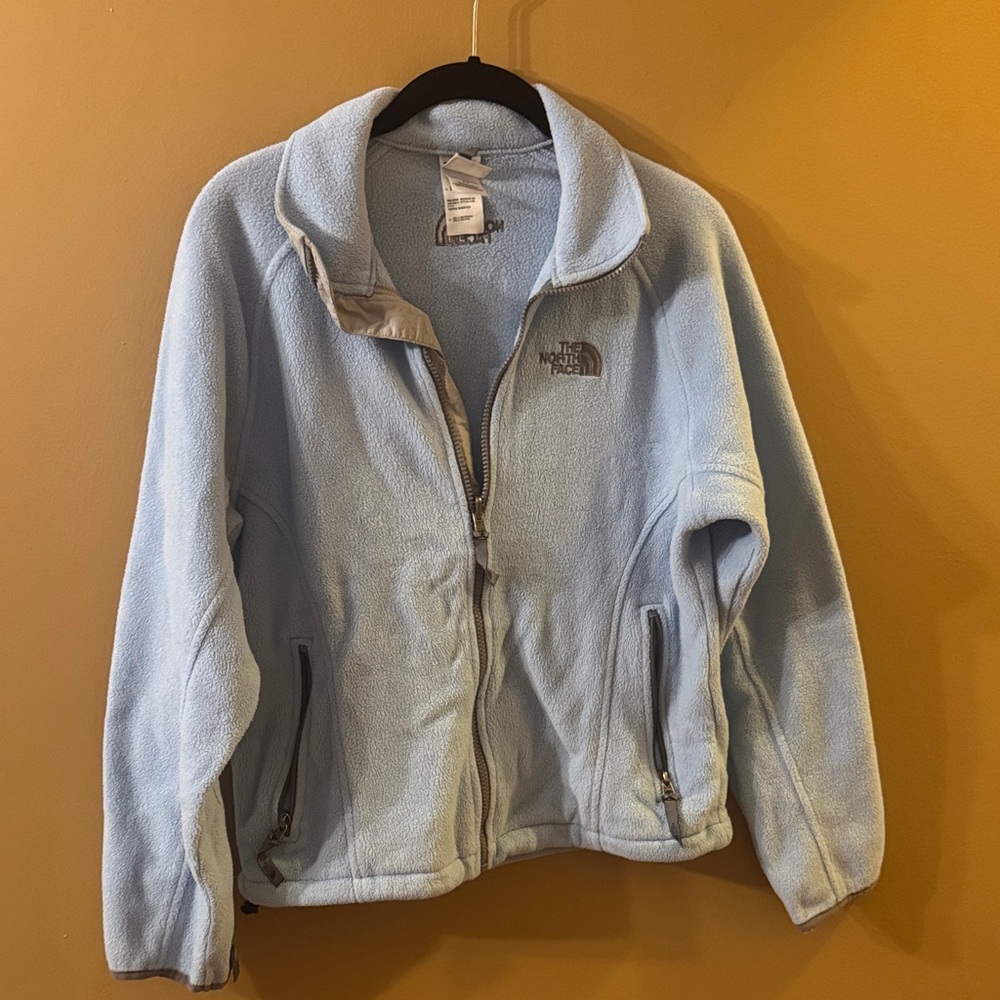 The North Face Sky Blue Fleece Jacket